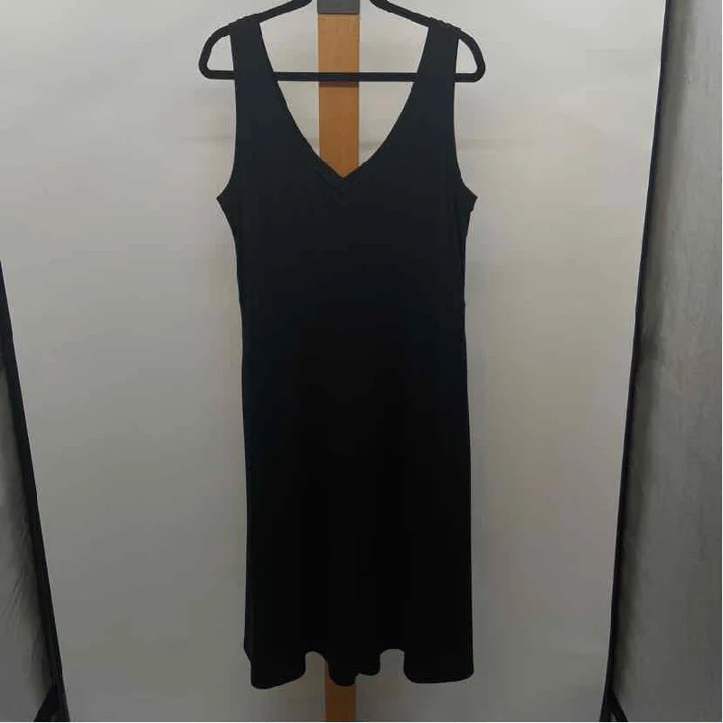 a new day Women's Size XXL Black Solid Dress