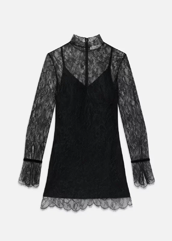 Lace Shift Dress