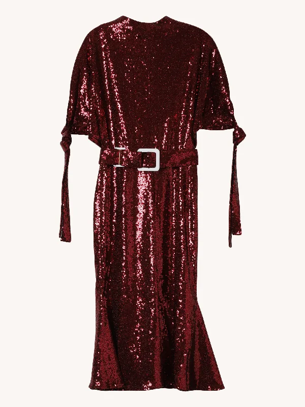 Sequin Pedernal Dress