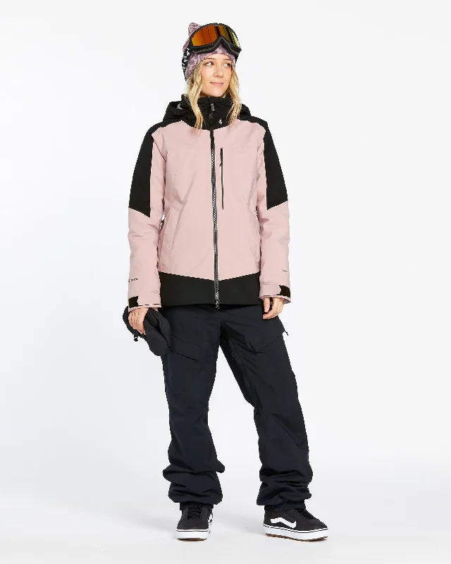 Womens 3D Stretch Gore Jacket - Adobe Rose