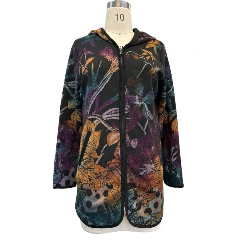 Jungle Art Burnout Jacket