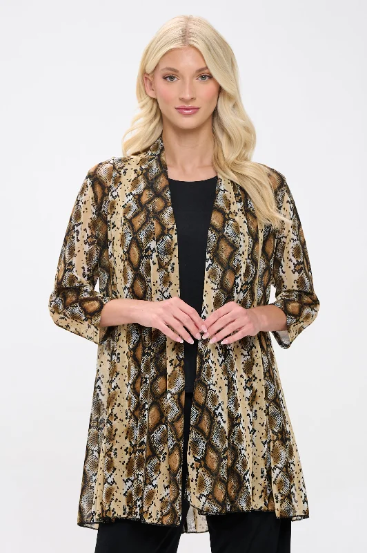 MR Princess Jacket Print Quarter Sleeves-4072MR-QRP1-W290