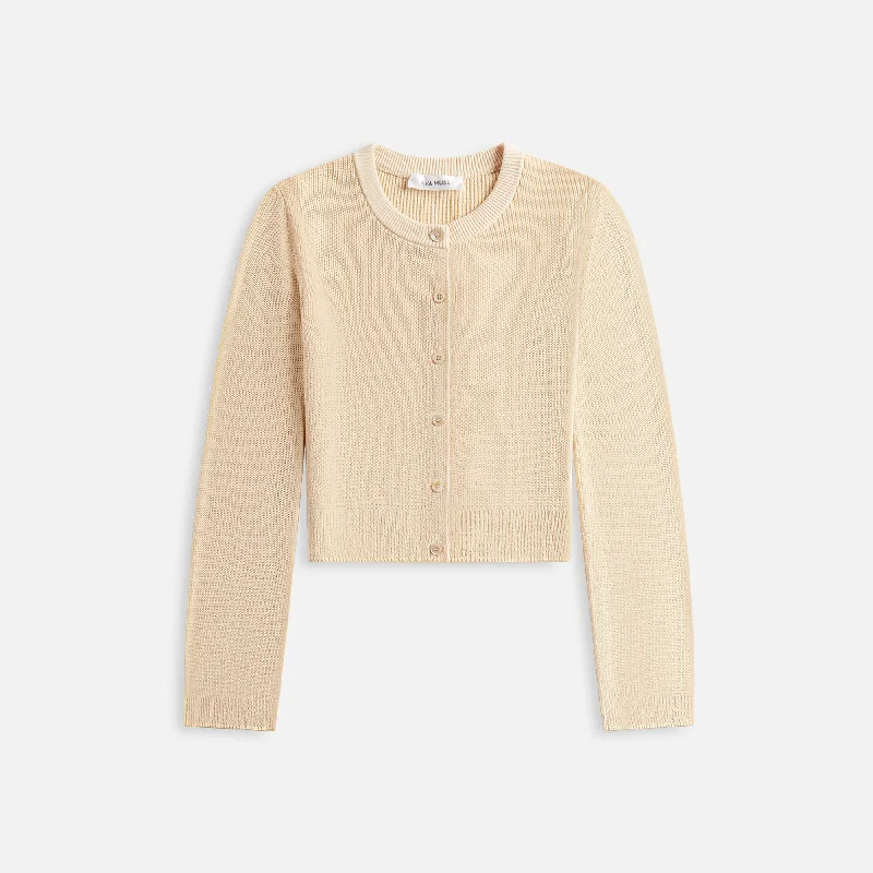 Aya Muse Lysi Cardigan - Biscuit