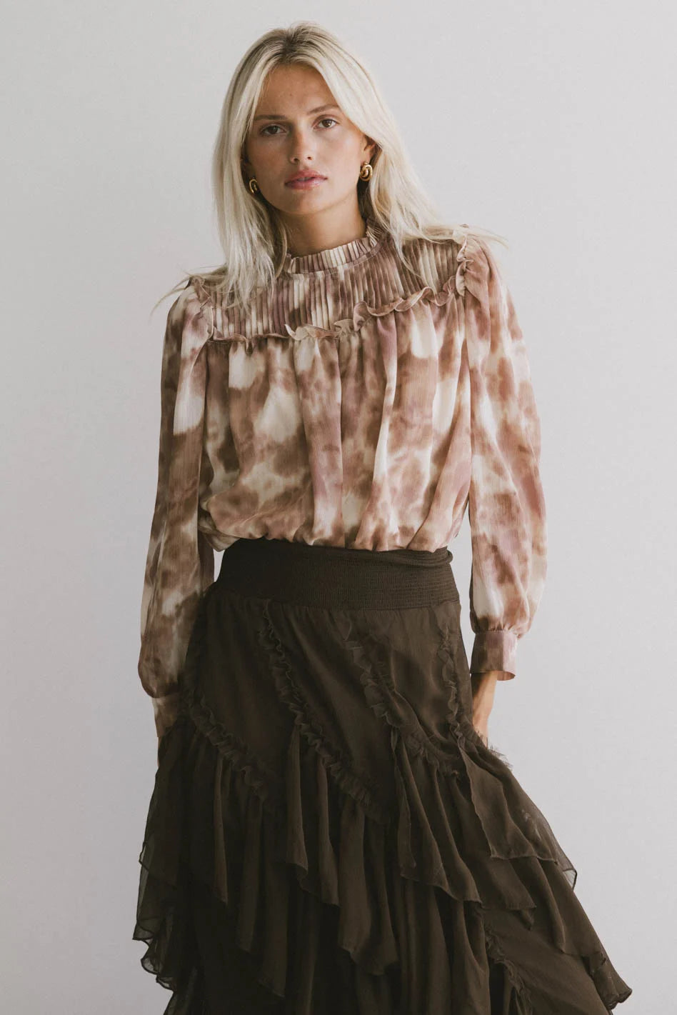 Kennedy Pleated Blouse