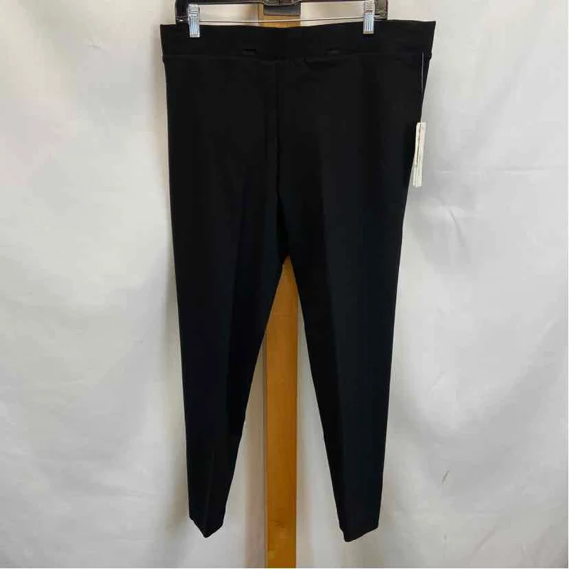 Kenneth Cole Women's Size 1X Black Solid Pants