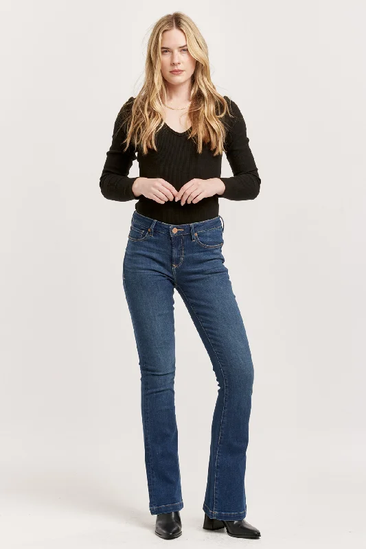 Rosa High Rise Flare Jeans | Binz