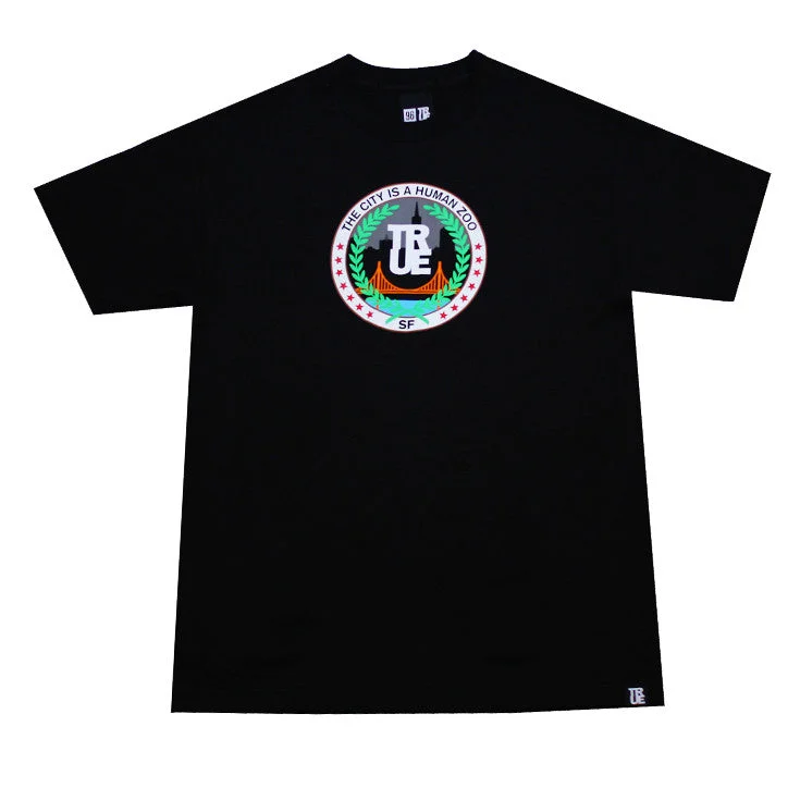 Men's True Human Zoo SF T-Shirt Black