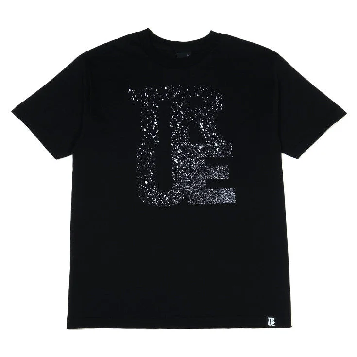 Mens True Splatter T-Shirt Black