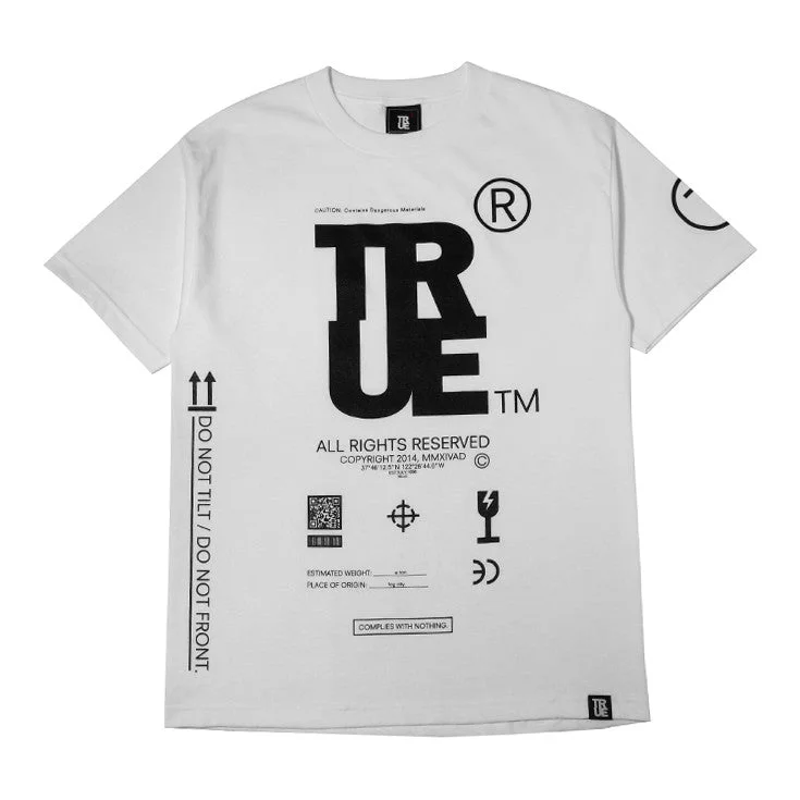 Mens True This Side Up T-Shirt White