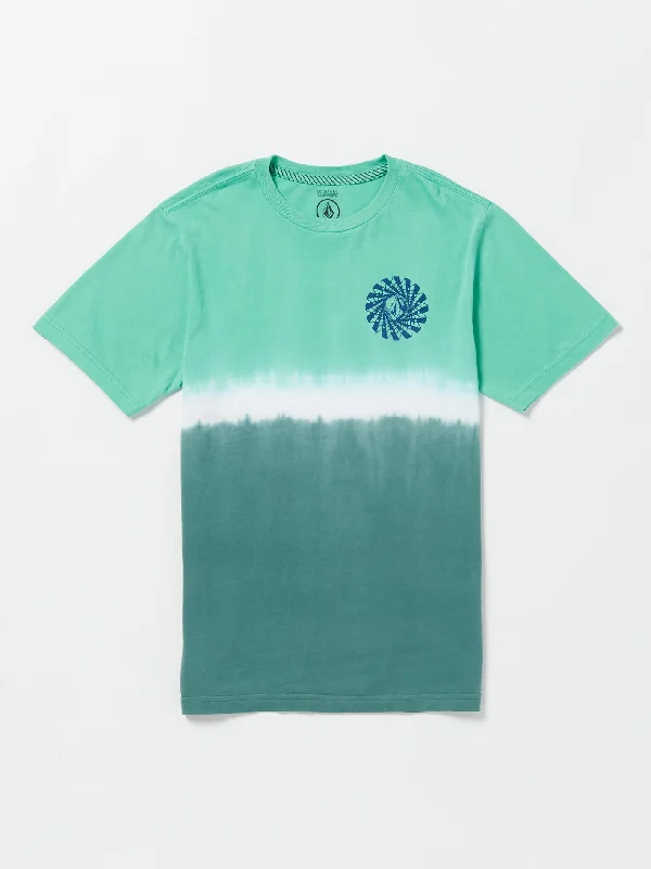 Little Boys Molcher Dip Dye Short Sleeve Tee - Service Blue