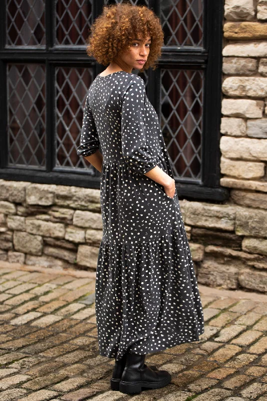 Spotty Jersey Dress