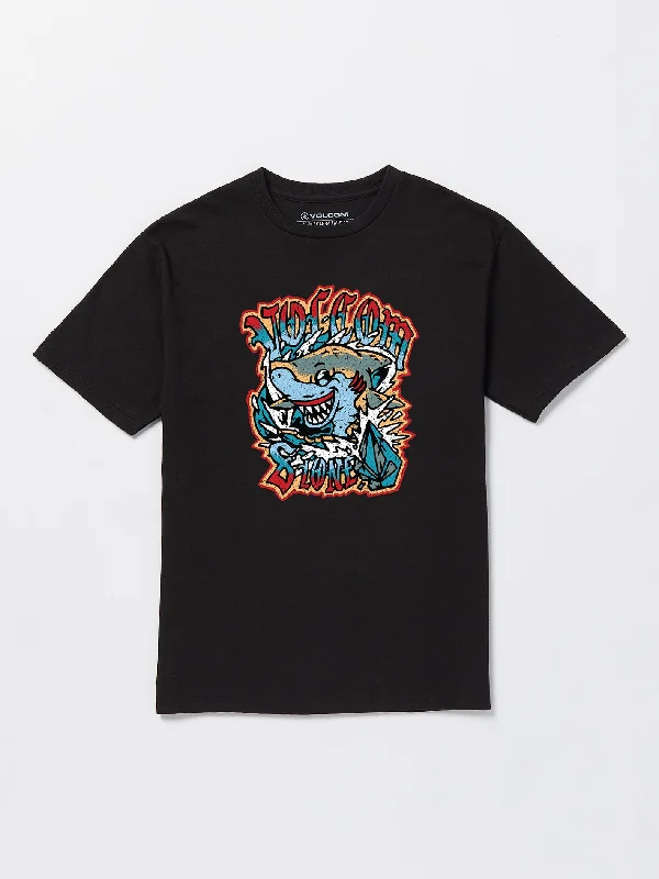 Little Boys Thresher Short Sleeve Tee - Black