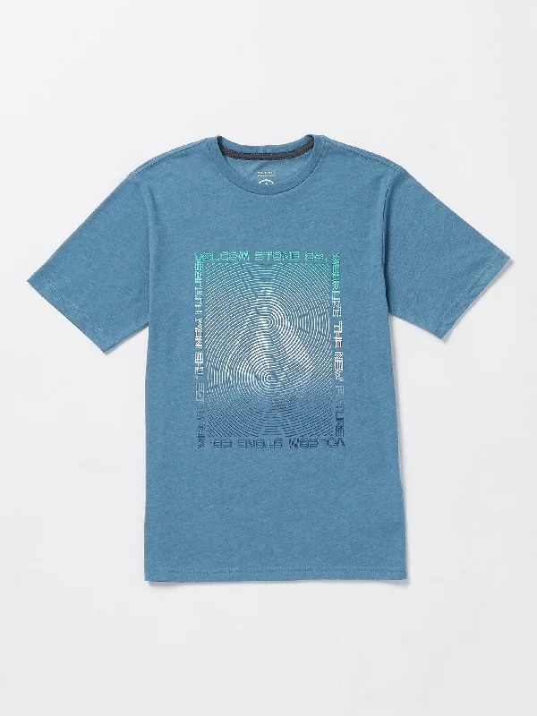 Little Boys Visualizer Short Sleeve Tee - Indigo Ridge Heather