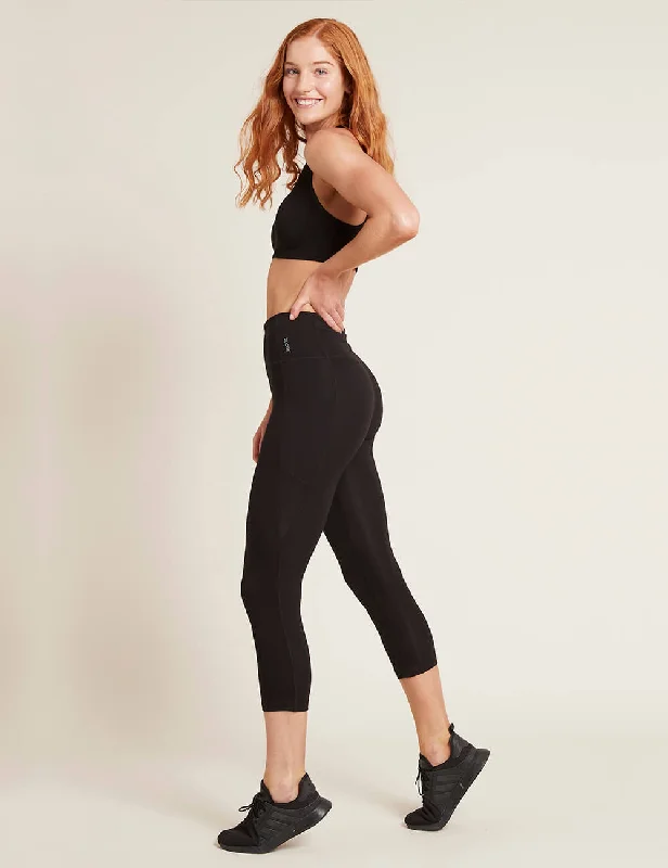 Motivate 3/4 High-Waist Tights - Black