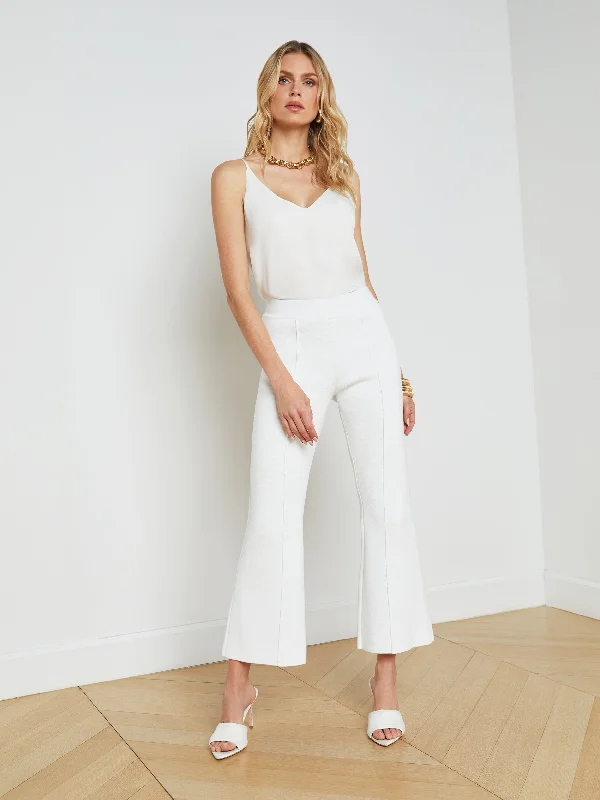 Ren Cropped Flare Knit Pant